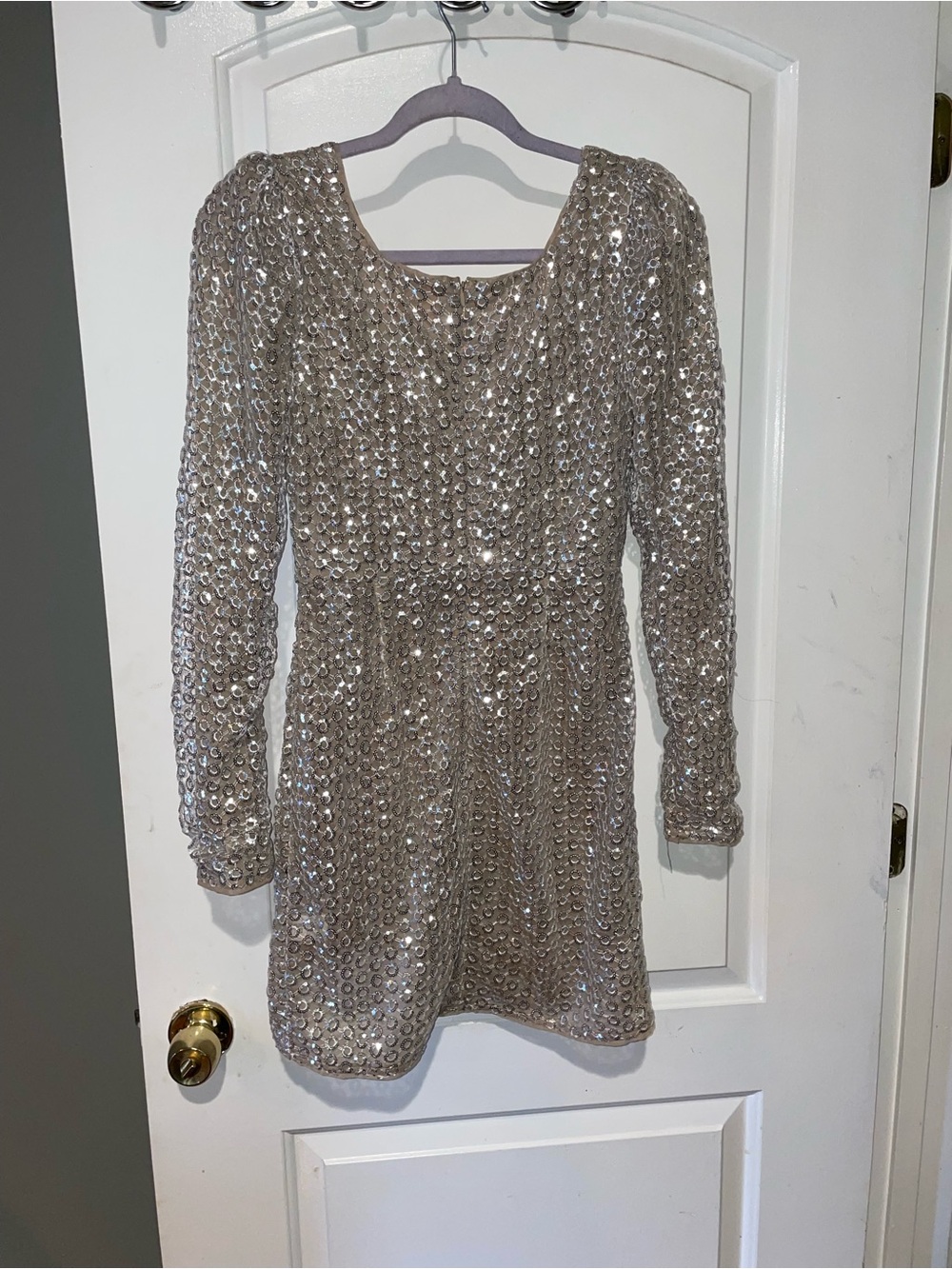 New! Camila Coelho Thalia Sequin Embellished Mini Dress 🪩 Small NWT! - Picture 9 of 12